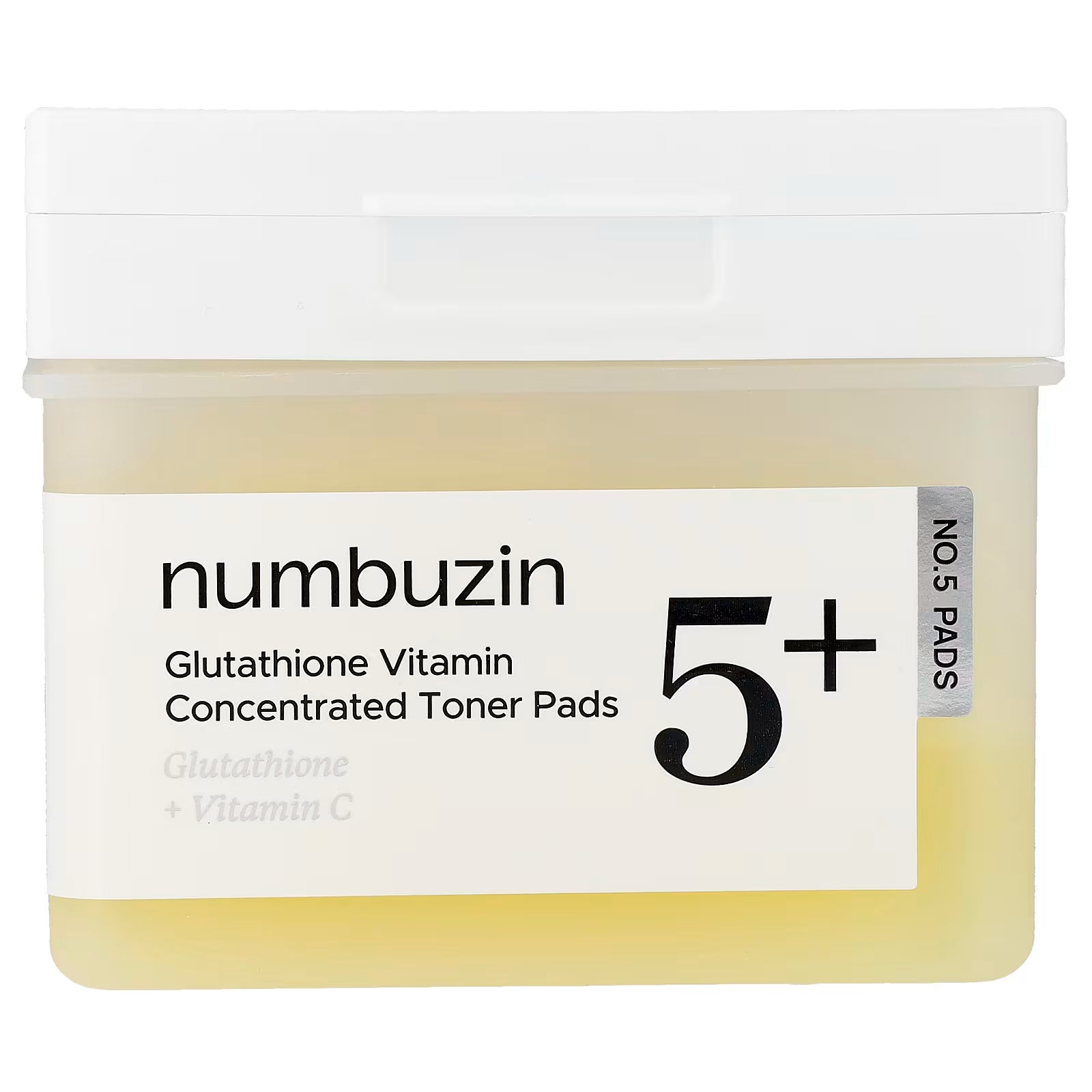 Numbuzin No.5+  - Glutathione Vitamin Concentrated Toner Pads