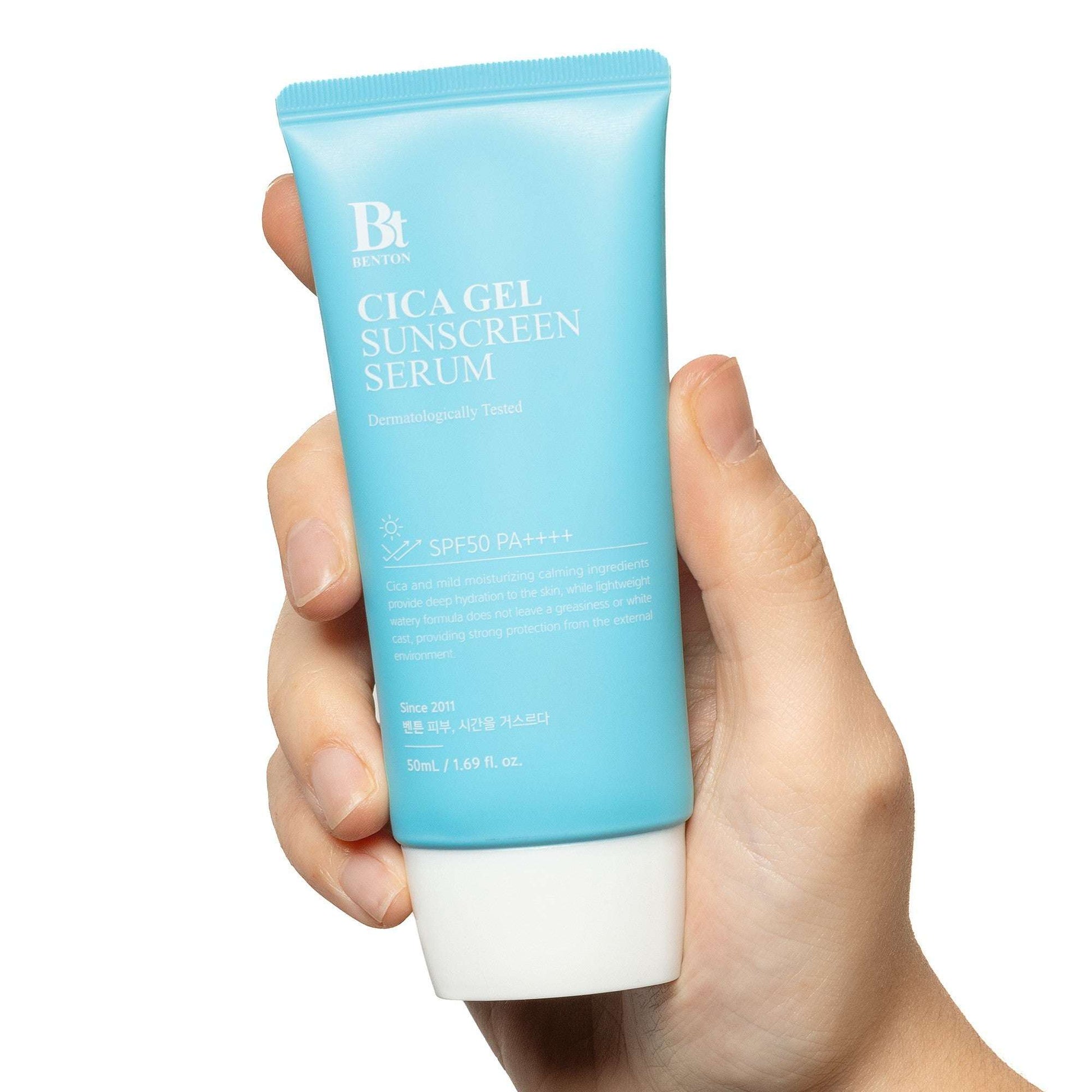 Benton Cica Gel Sunscreen Serum