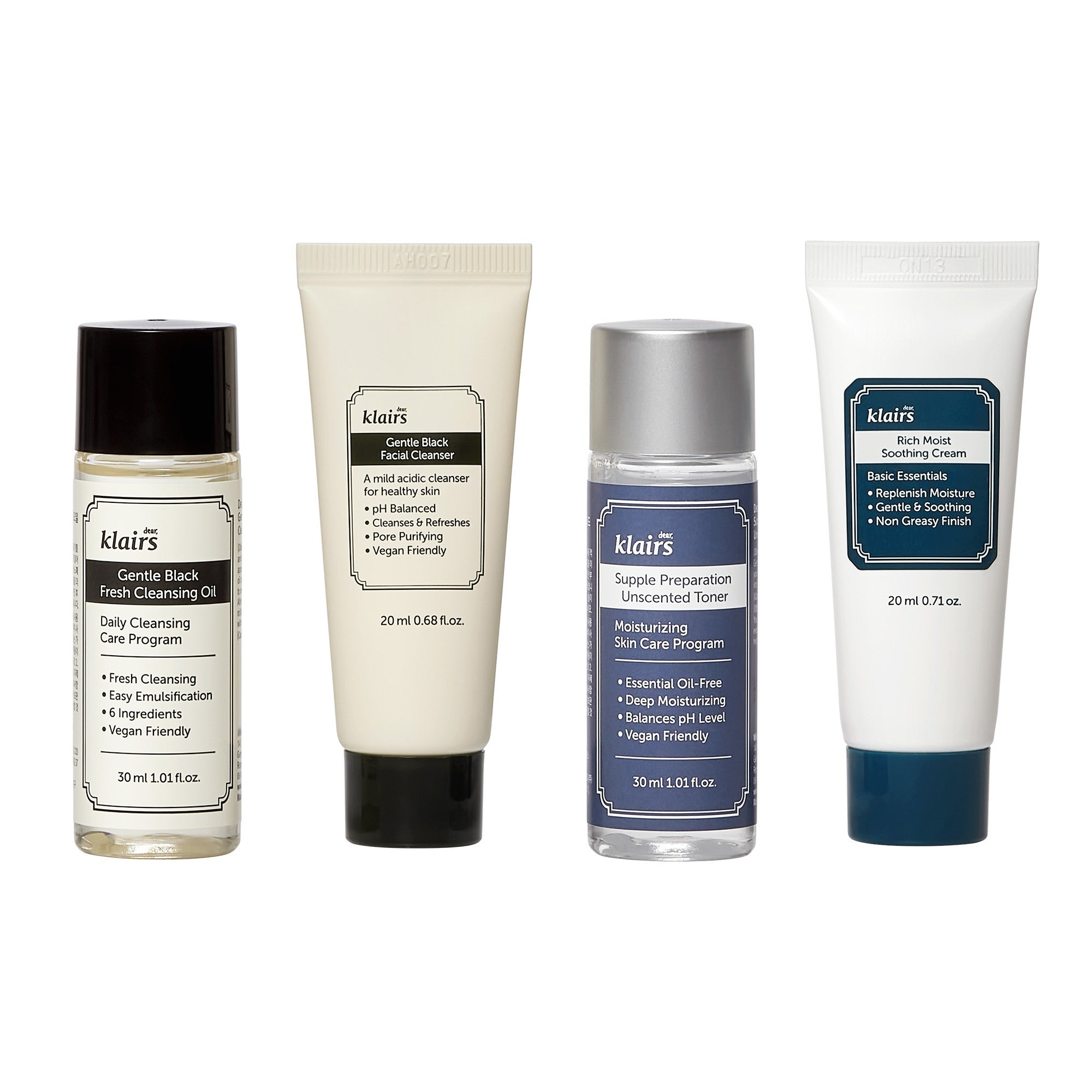 Klairs Skincare Trial Kit