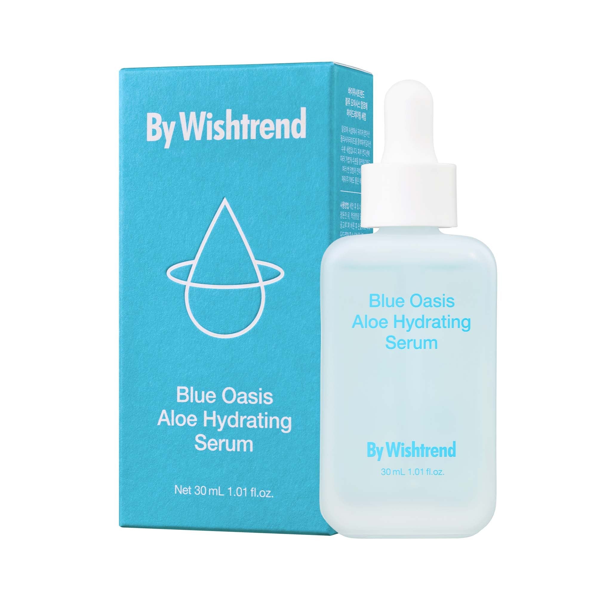 BY WISHTREND BLUE OASIS ALOE HYDRATING SERUM