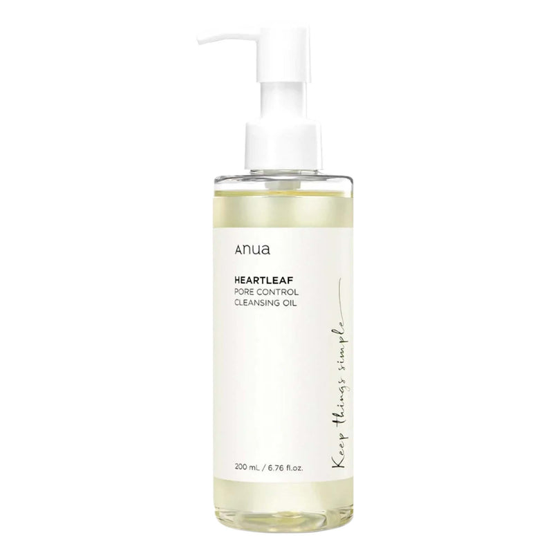 Heartleaf Pore Control Cleansing Oil – Purifying Makeup Removal Oil | Soothes &amp; Unclogs Pores (200ml)