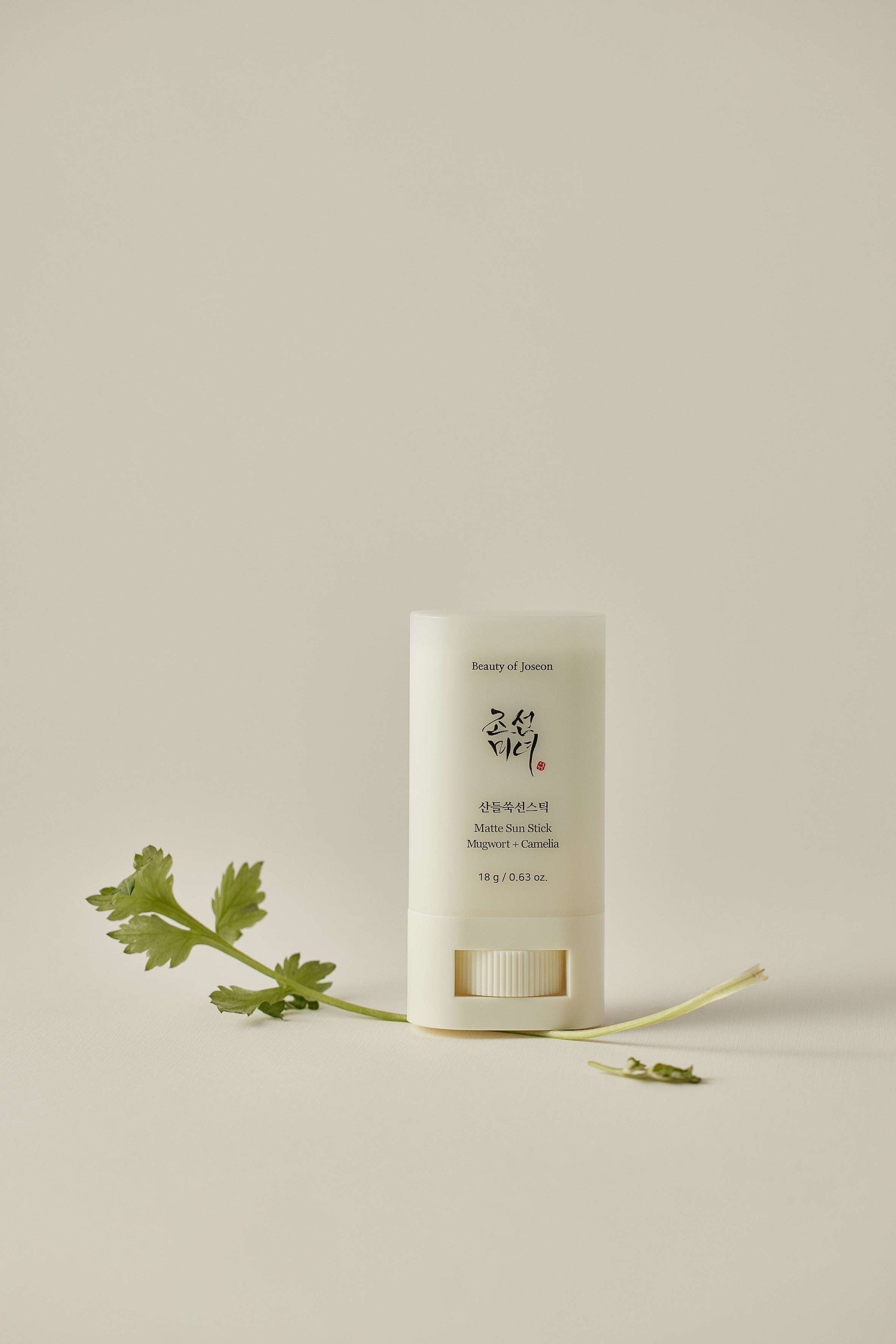 Beauty Of Joseon Matte Sun Stick: Mugwort + Camilia (SPF 50+)