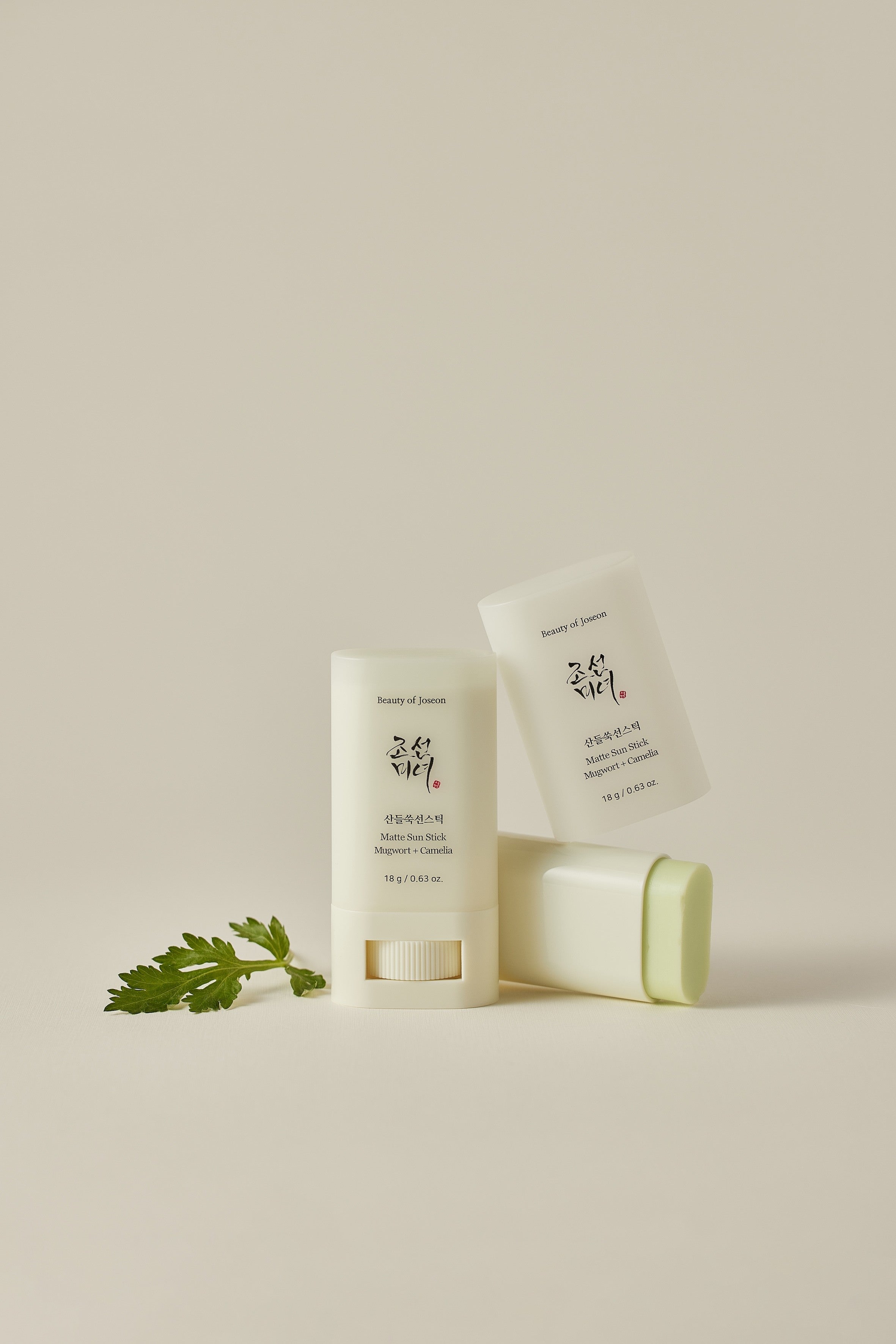 BEAUTY OF JOSEON MATTE SUN STICK: MUGWORT + CAMILIA (SPF 50+)