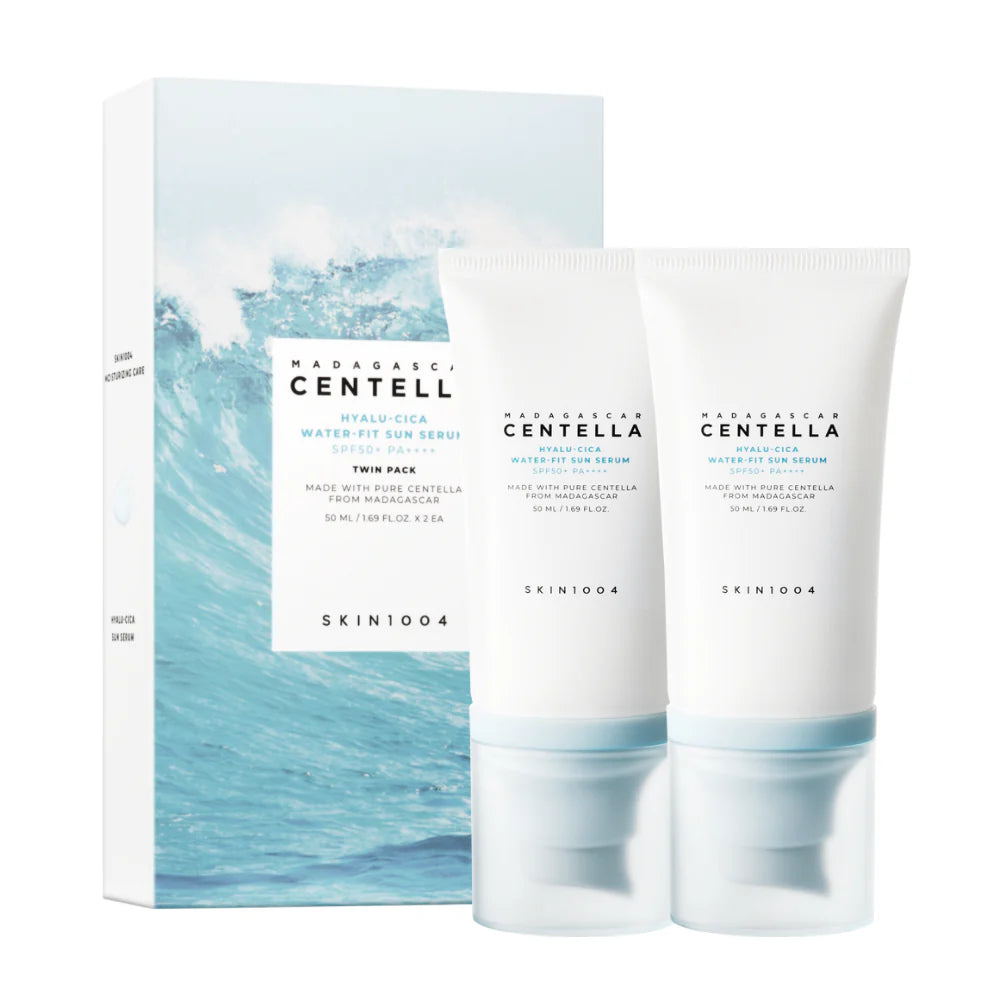 SKIN1004 - Madagascar Centella Hyalu-Cica Water-Fit Sun Serum SPF50+ PA++++ 2unidades