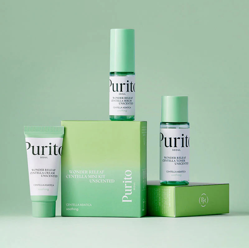 Purito Seoul - Wonder Releaf Centella Mini Kit Unscented