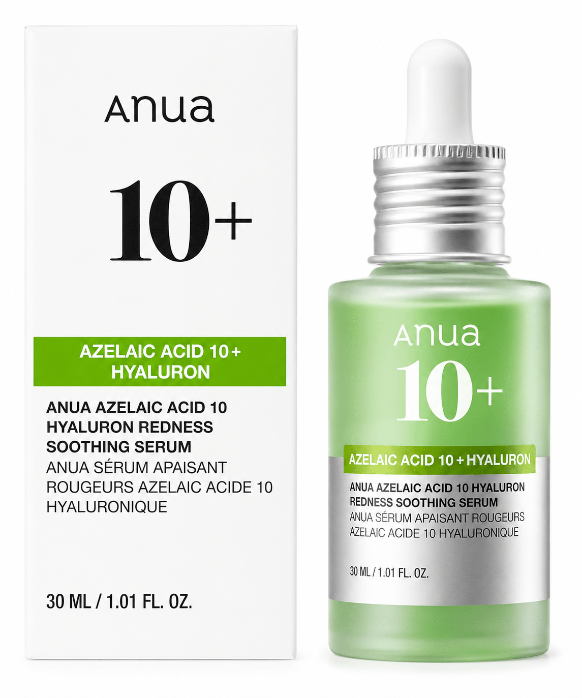 Anua - Azelaic Acid 10 + Hyaluron Redness Soothing Serum - San Ha Co