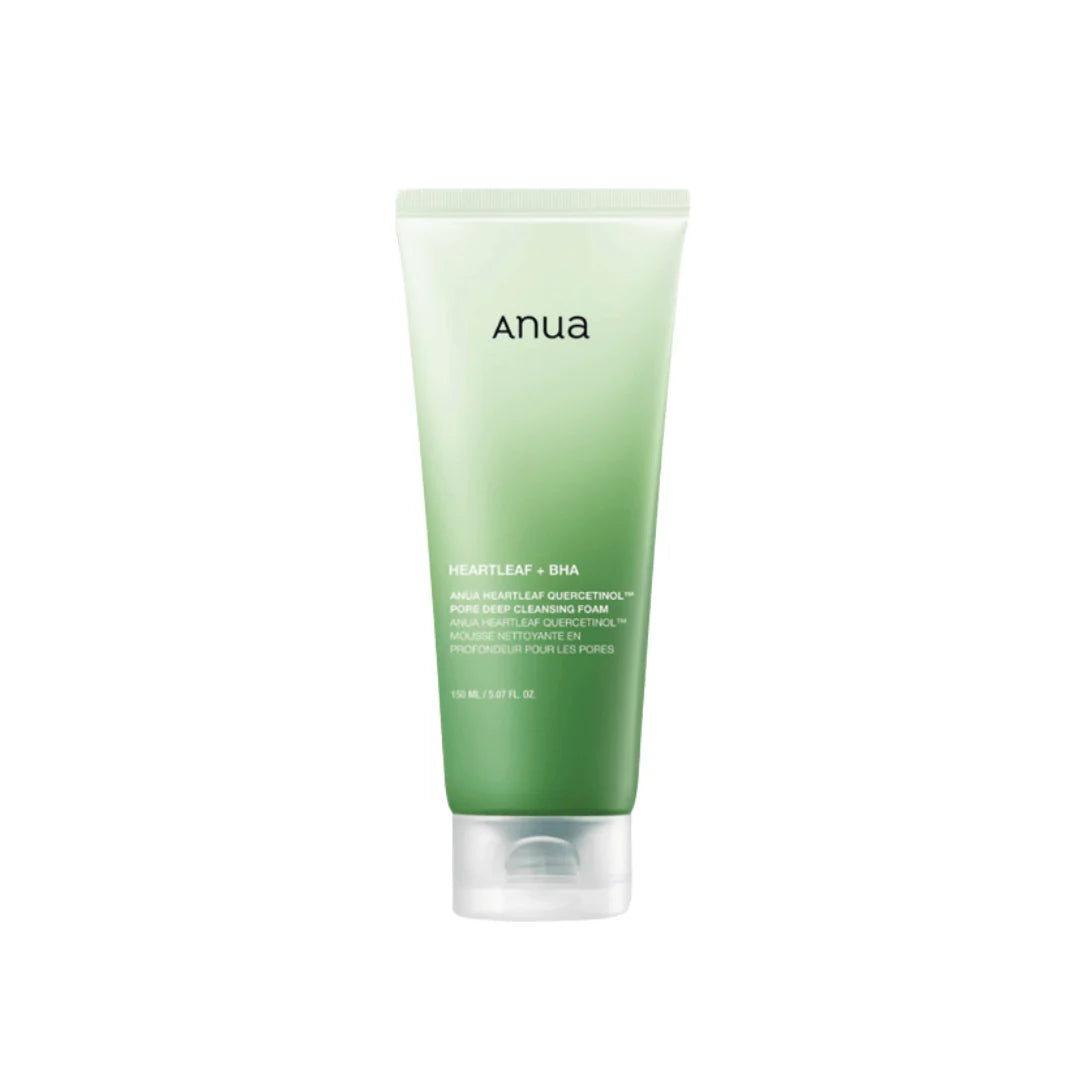 ANUA – Heartleaf + Quercetinol Deep Pore Cleansing Foam