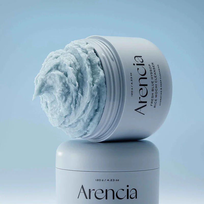 Arencia - Fresh Blue Hyssop Rice Mochi Cleanser - San Ha Co