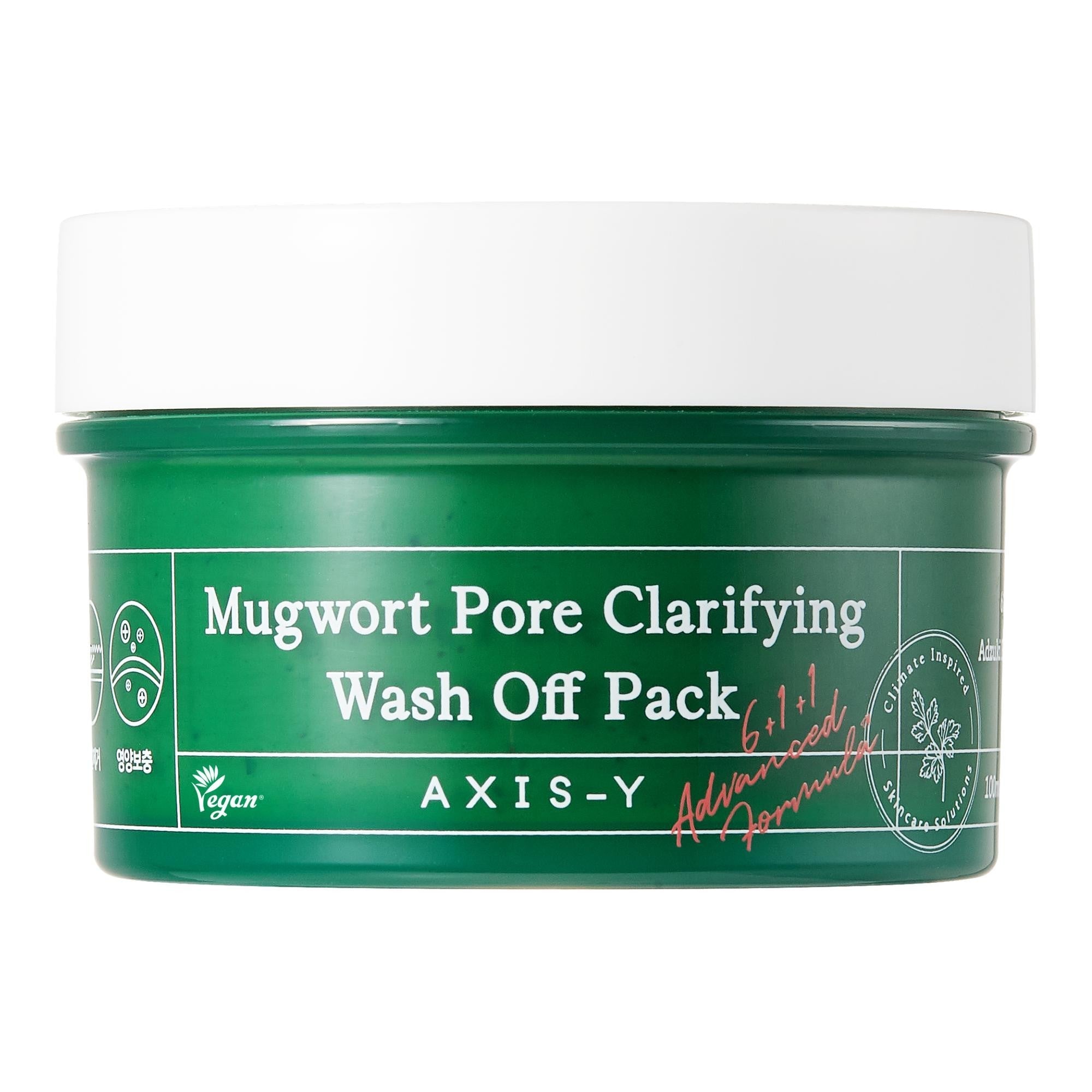 Axis - Y Mugwort Pore Clarifying Wash Off Pack - San Ha Co