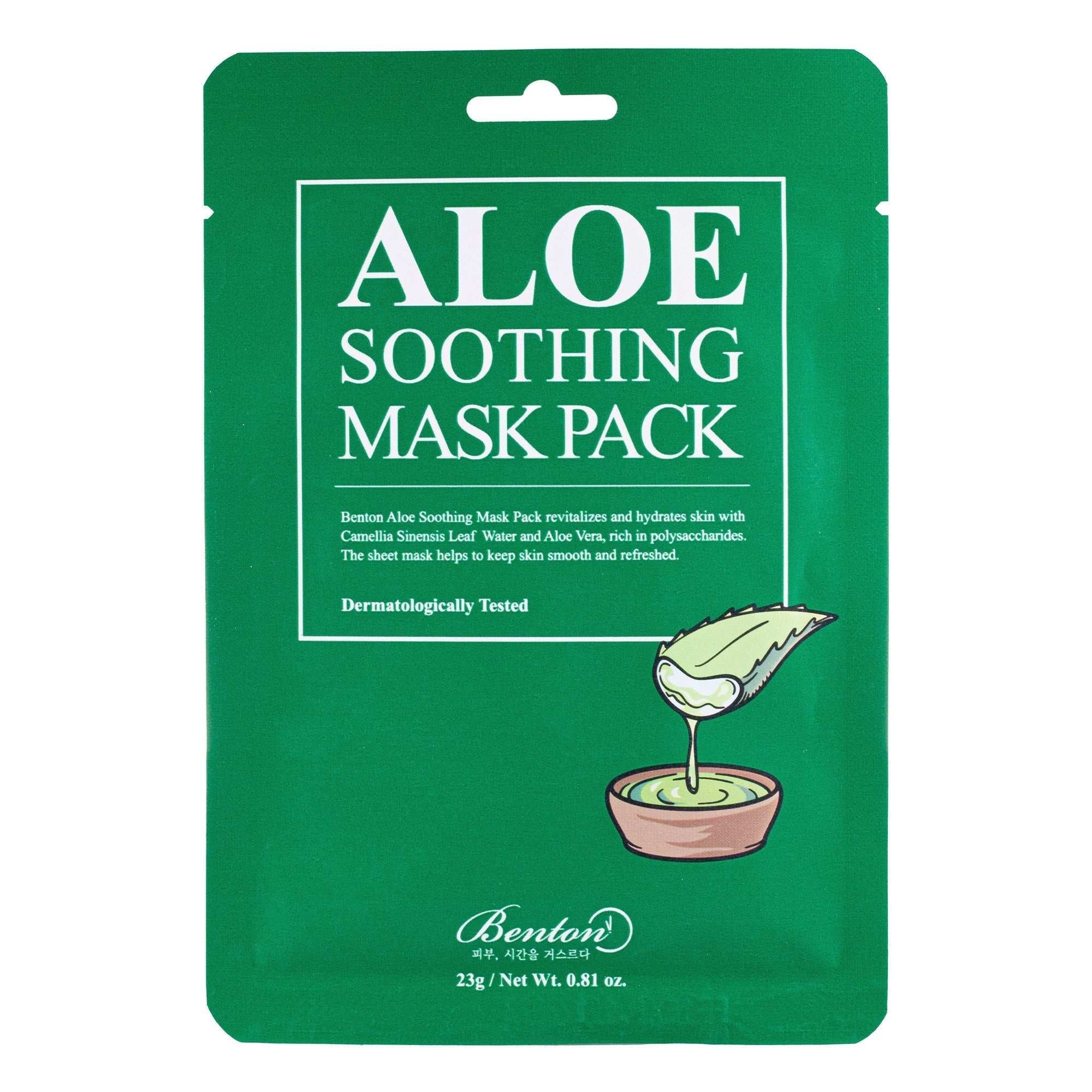 Benton Aloe Soothing Mask - San Ha Co