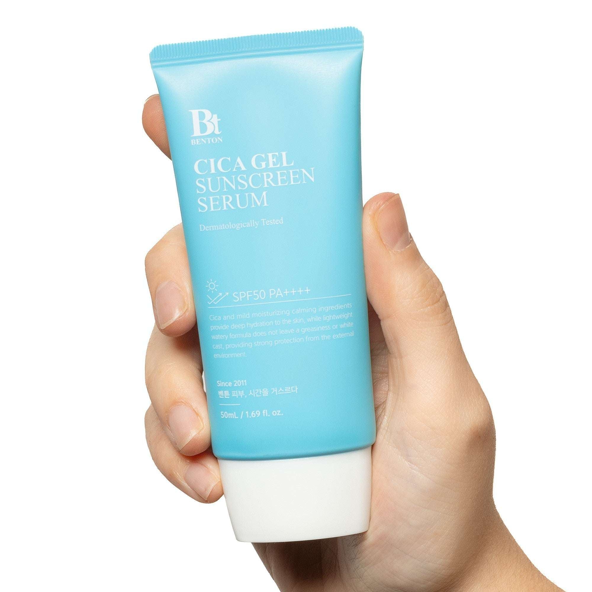 Benton Cica Gel Sunscreen Serum - San Ha Co