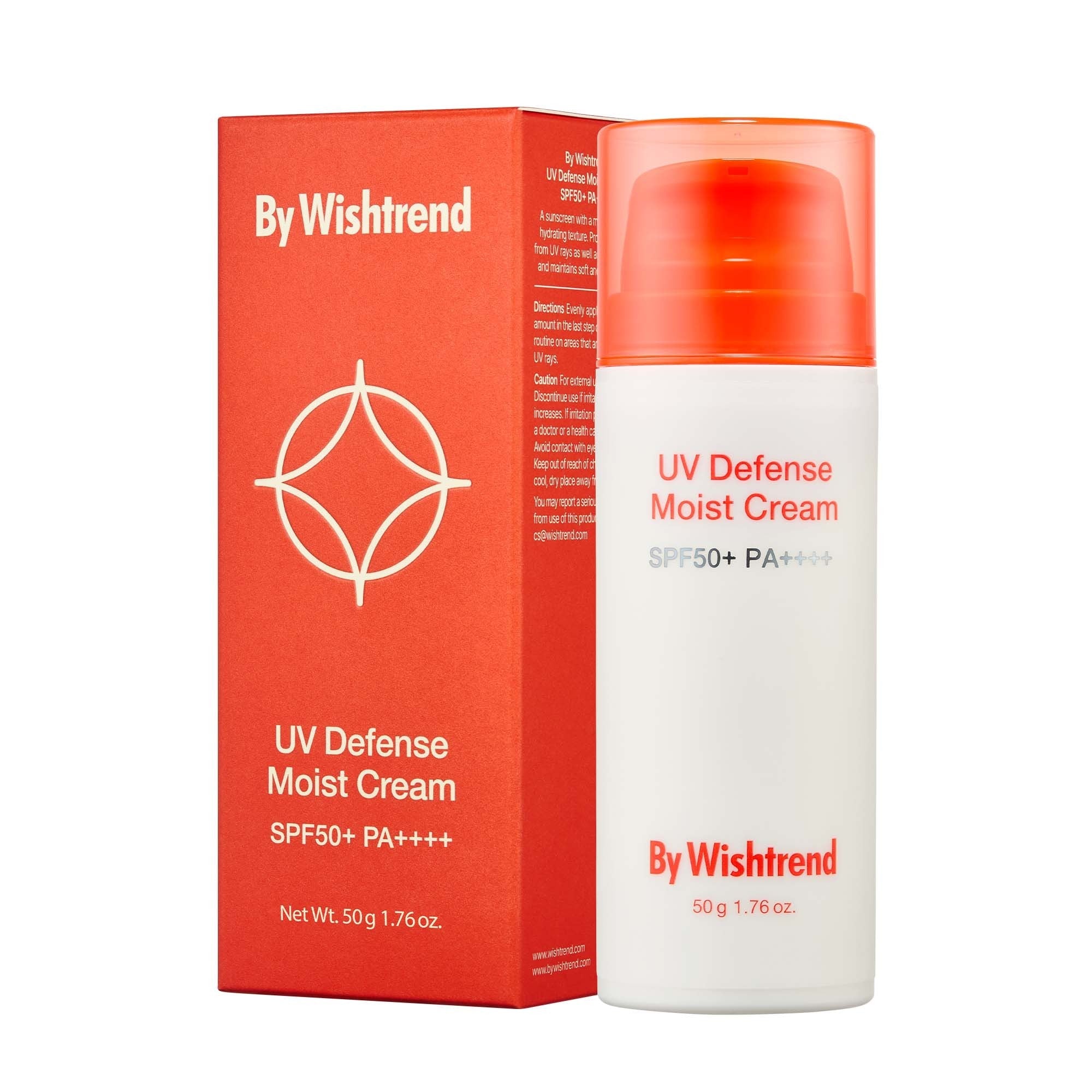 By Wishtrend Creme Hidratante UV Defense FPS50+ - San Ha Co