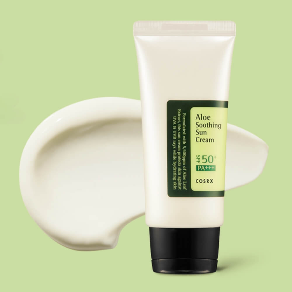 COSRX - Aloe Soothing Sun Cream SPF50+ PA+++ - San Ha Co