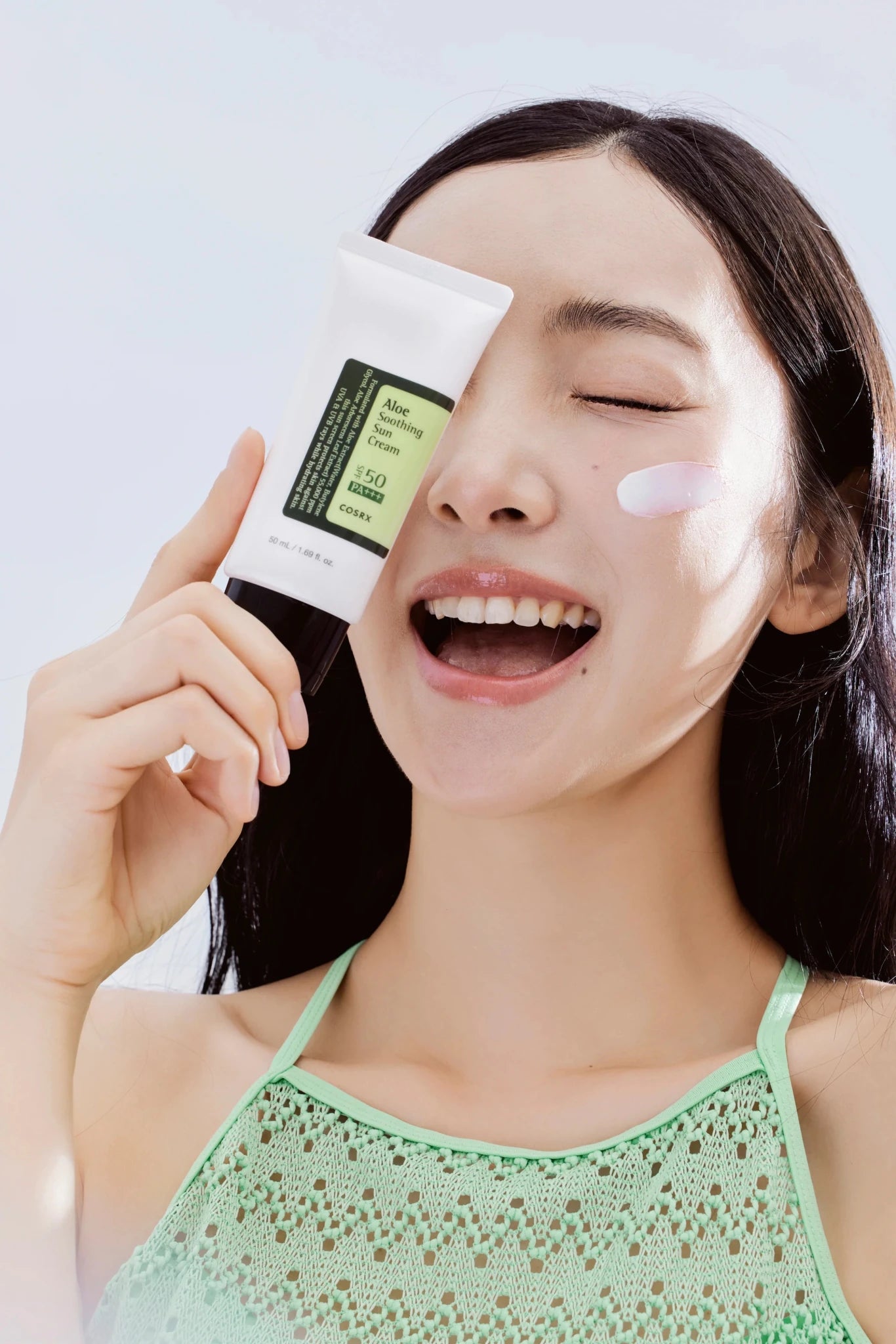 COSRX - Aloe Soothing Sun Cream SPF50+ PA+++ - San Ha Co