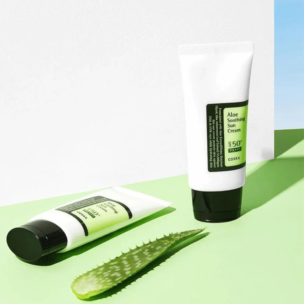 COSRX - Aloe Soothing Sun Cream SPF50+ PA+++ - San Ha Co