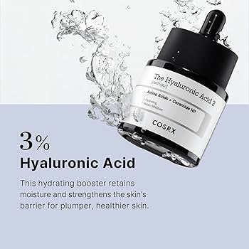 COSRX - The Hyaluronic Acid 3 Serum – Deep Hydration & Skin Barrier Support | 3% Hyaluronic Complex (20ml) - San Ha Co