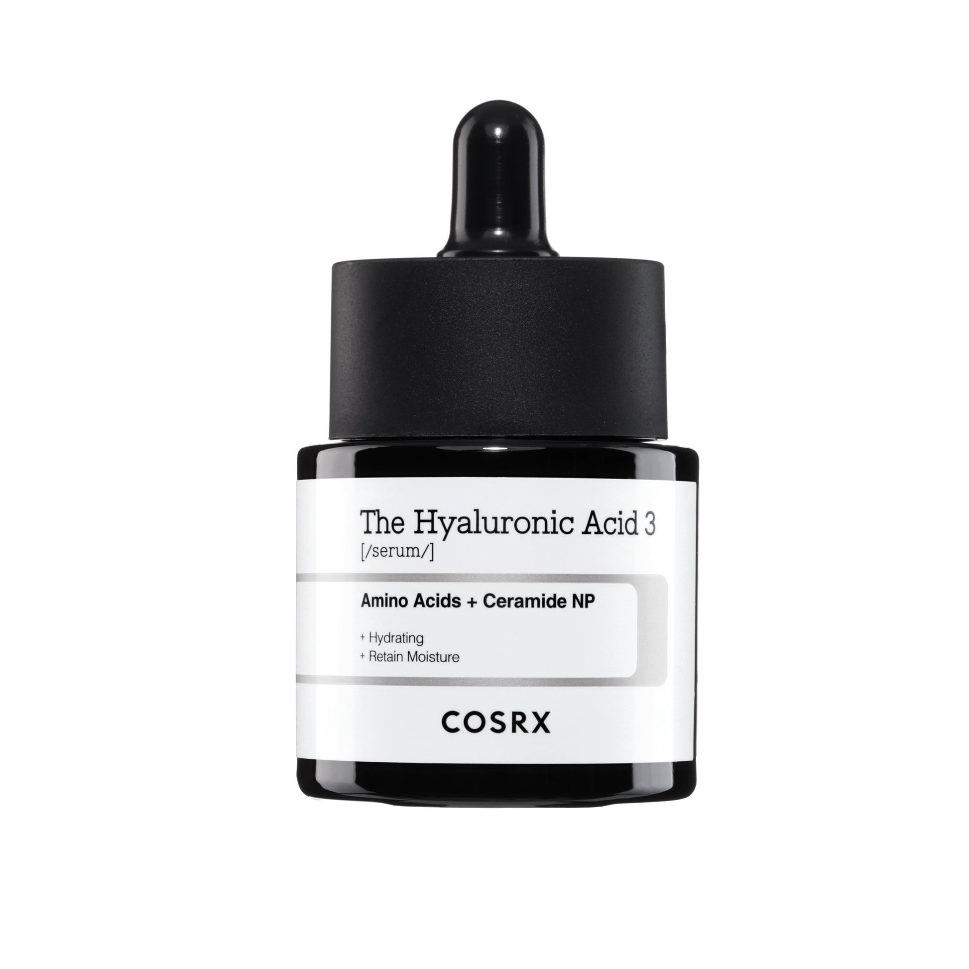 COSRX - The Hyaluronic Acid 3 Serum – Deep Hydration & Skin Barrier Support | 3% Hyaluronic Complex (20ml) - San Ha Co