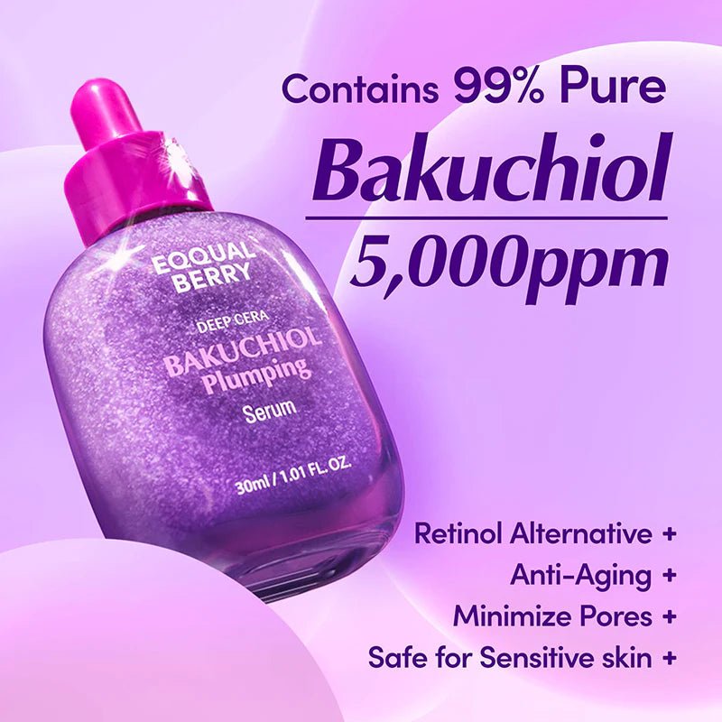 EqqualBerry - Bakuchiol Plumping Serum - San Ha Co