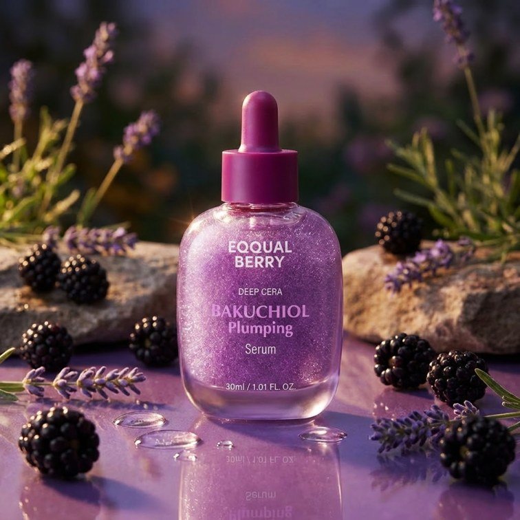 EqqualBerry - Bakuchiol Plumping Serum - San Ha Co