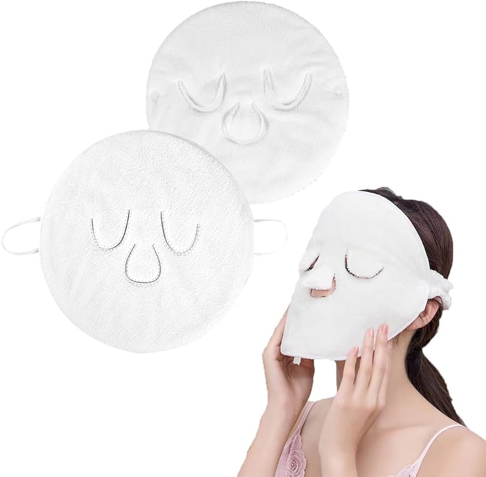 Hot Compress Face Towel Mask - 1 unidade - San Ha Co