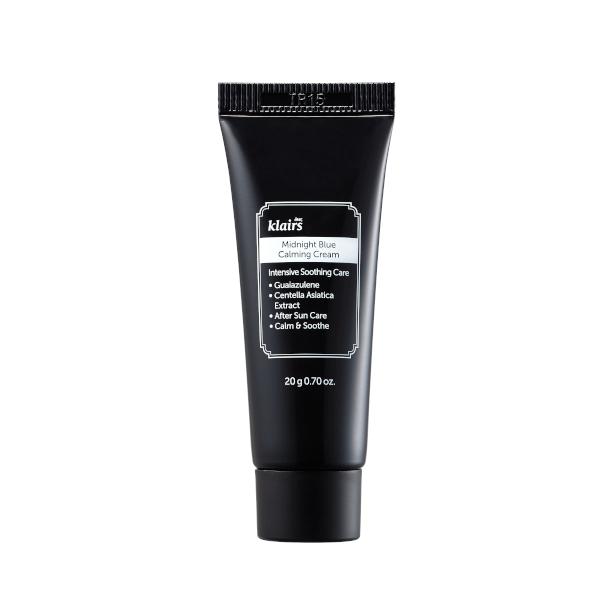 Klairs Midnight Blue Calming Cream 20ml – Soothing & Redness - Relief Moisturizer for Sensitive Skin - San Ha Co