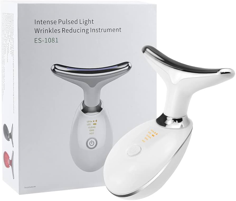 Massageador Facial Eletrônico Anti - Rugas 7 em 1 - ES1081 - San Ha Co