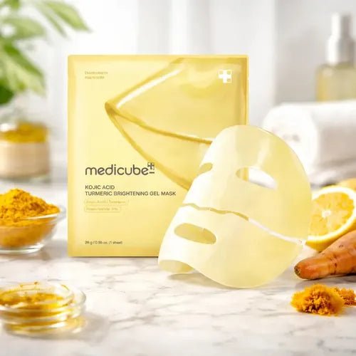 Medicube - Kojic Acid Turmeric Brightening Gel Mask - San Ha Co