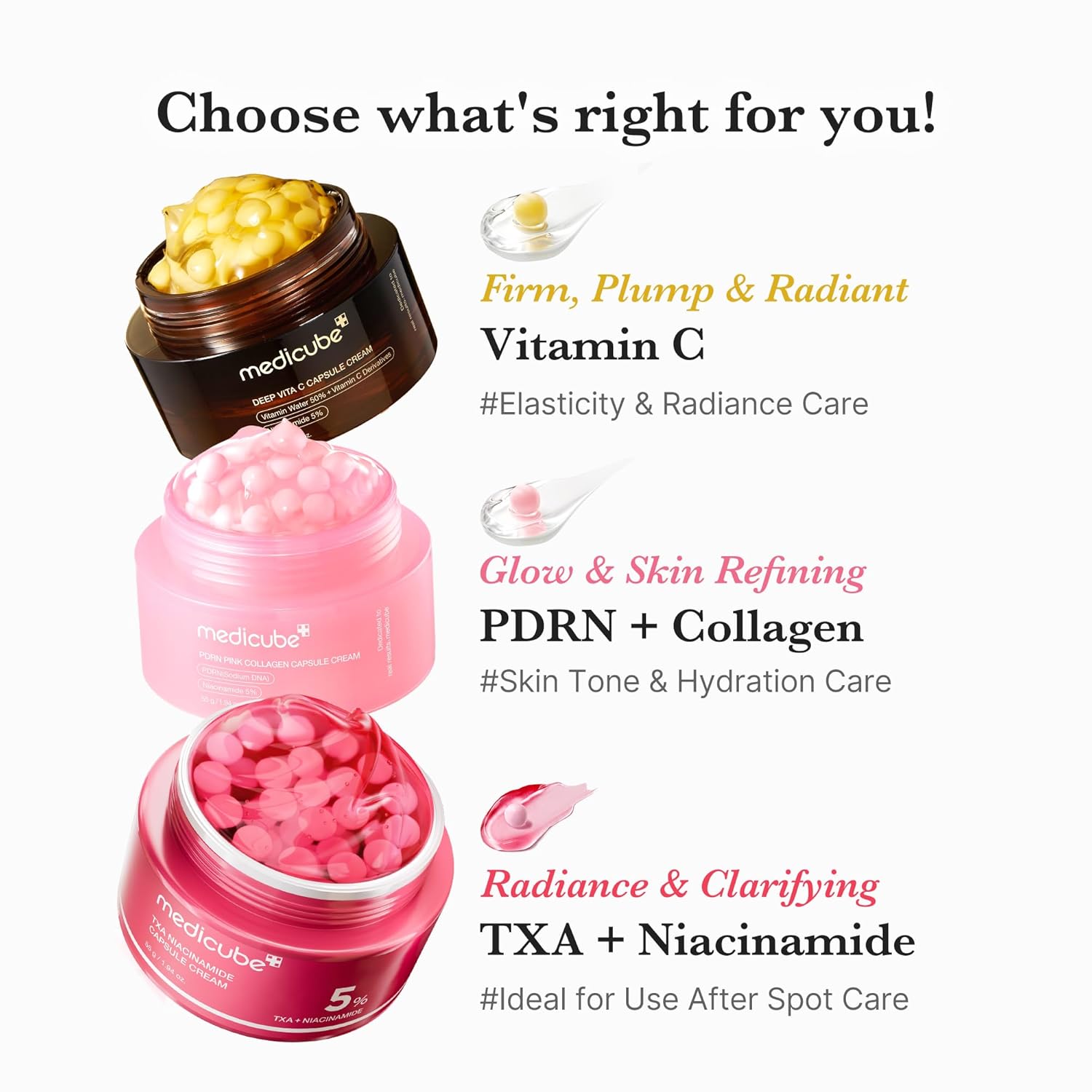 Medicube – PDRN Pink Collagen Capsule Cream - San Ha Co