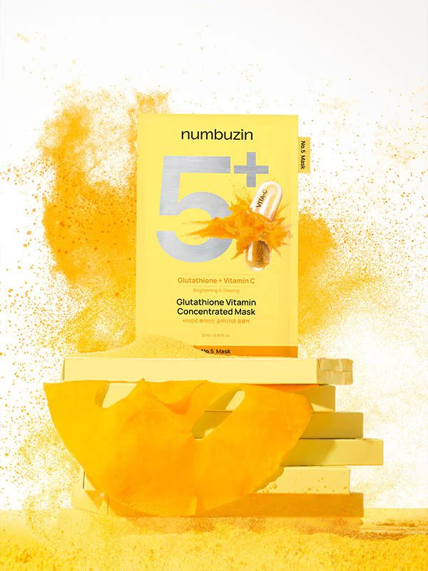 Numbuzin - No.5+ Glutathione Vitamin Concentrated Mask - San Ha Co
