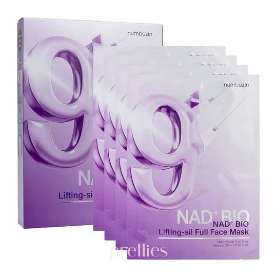 Numbuzin - No.9 NAD+ Bio Lifting - sil Full Face Mask 1uni - San Ha Co