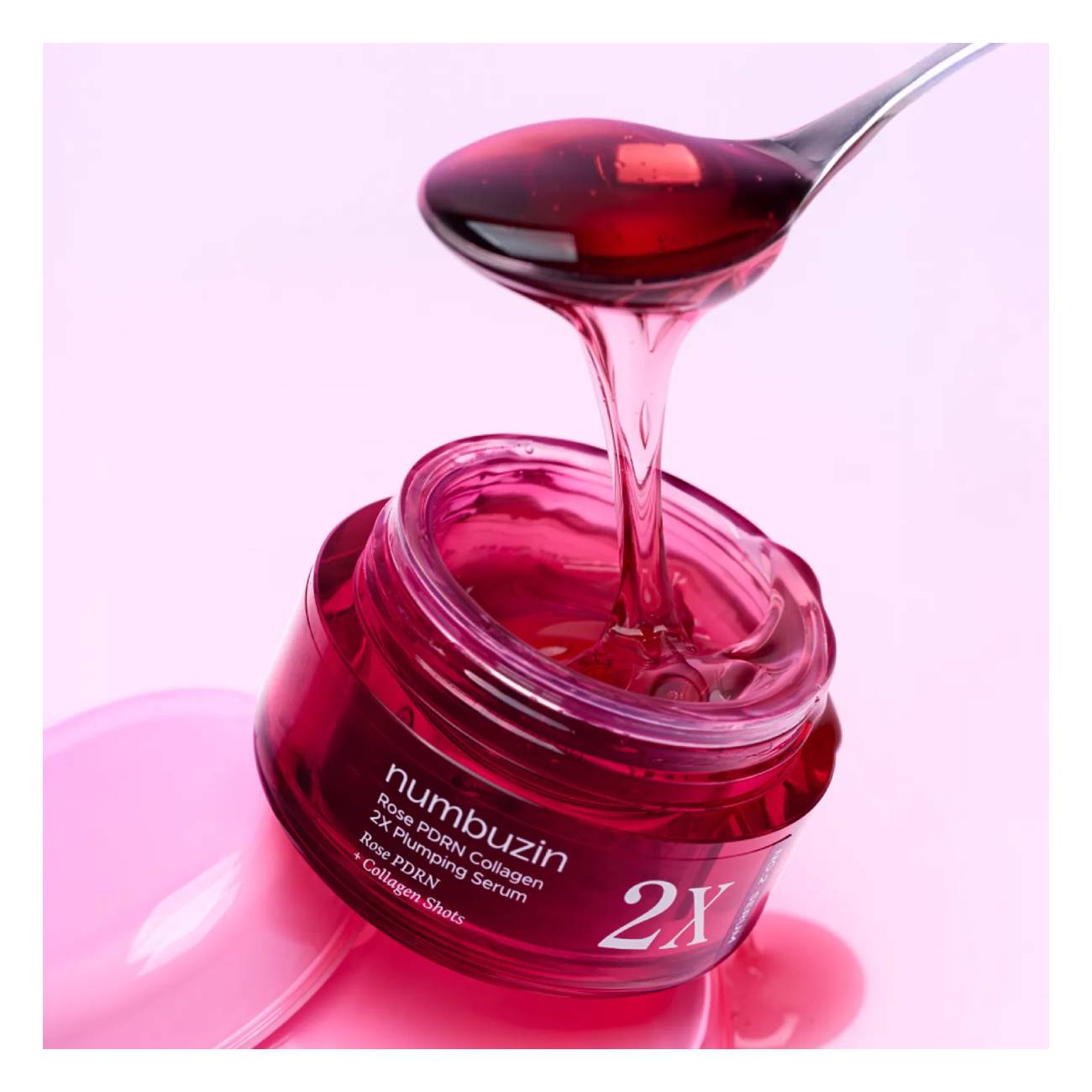 Numbuzin No.2 Rose PDRN Collagen 2X Plumping Serum