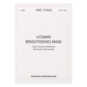 One Thing Vitamin Brightening Mask - San Ha Co