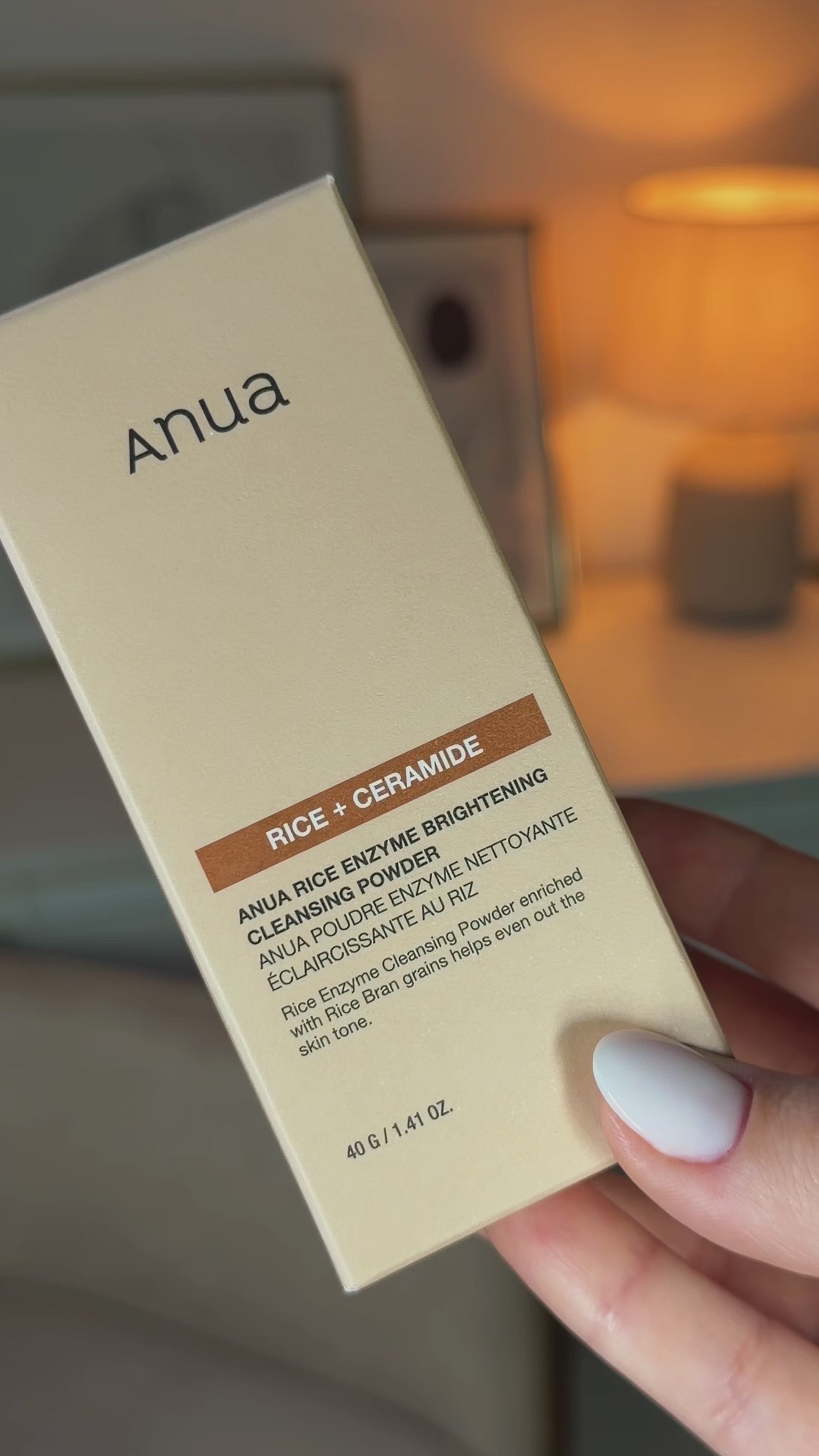 Video laden: ANUA – Aufhellendes und reinigendes Pulver mit Reisenzymen