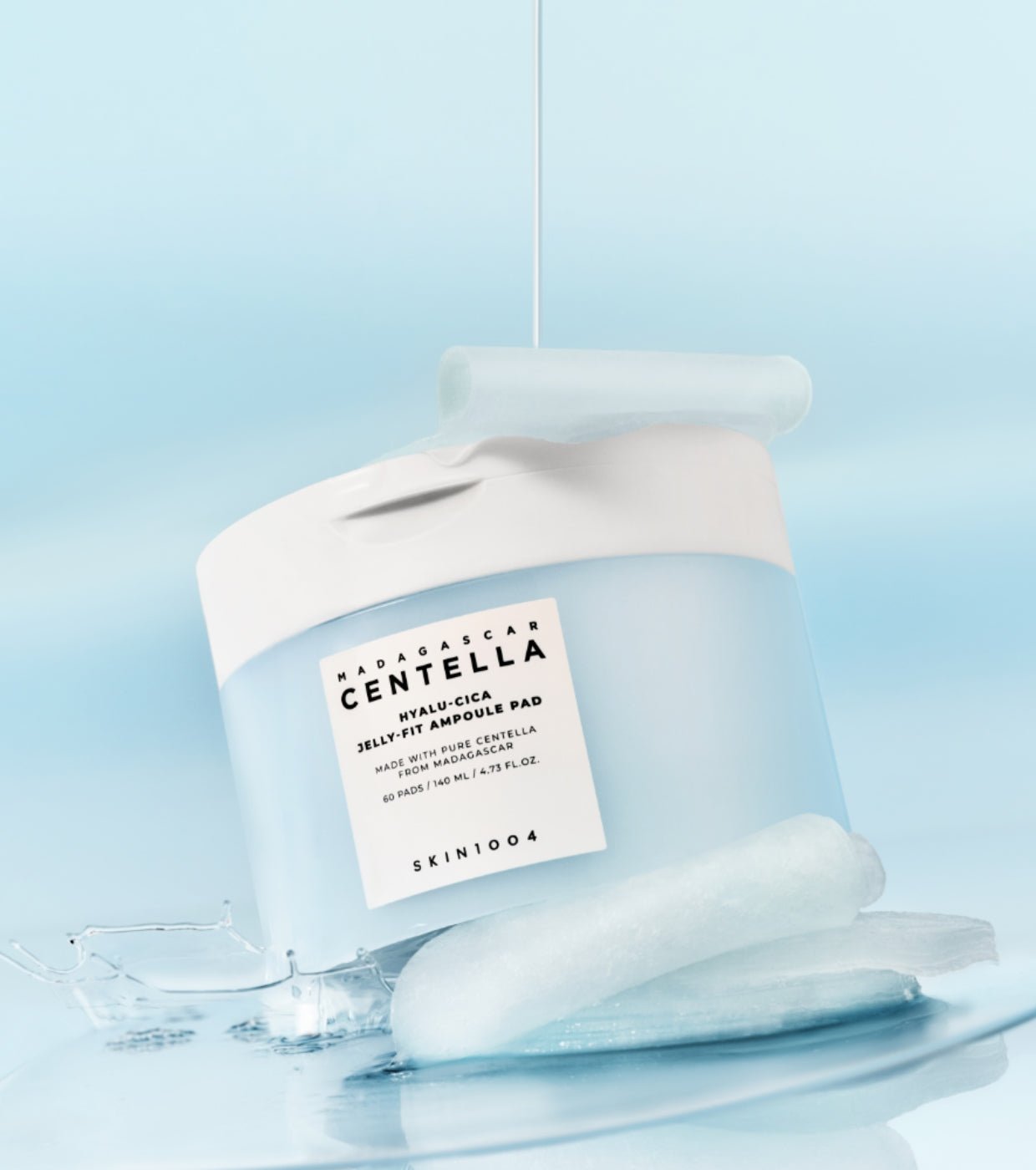 SKIN1004 - Madagascar Centella Hyalu - Cica Jelly - Fit Ampoule Pad - San Ha Co