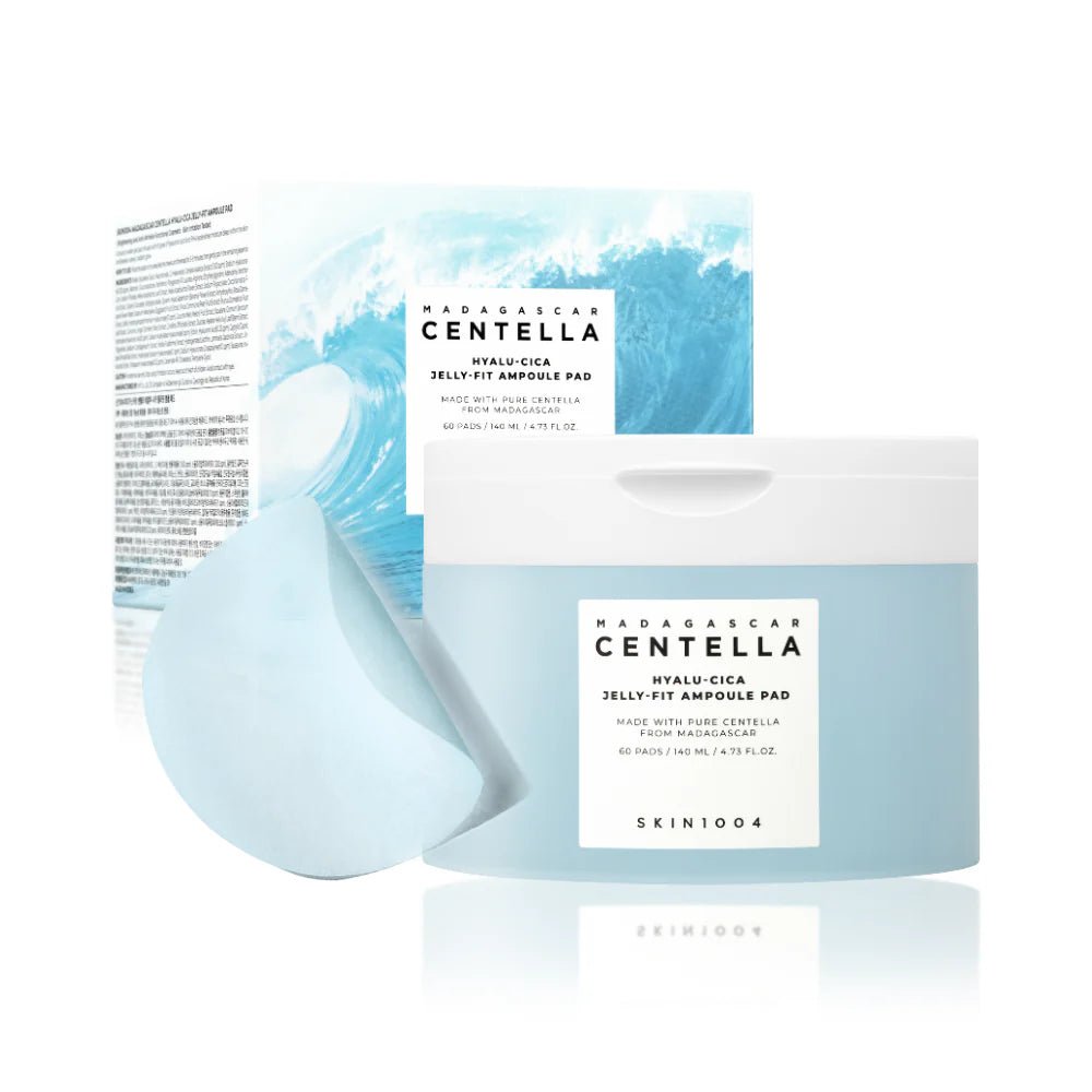 SKIN1004 - Madagascar Centella Hyalu - Cica Jelly - Fit Ampoule Pad - San Ha Co