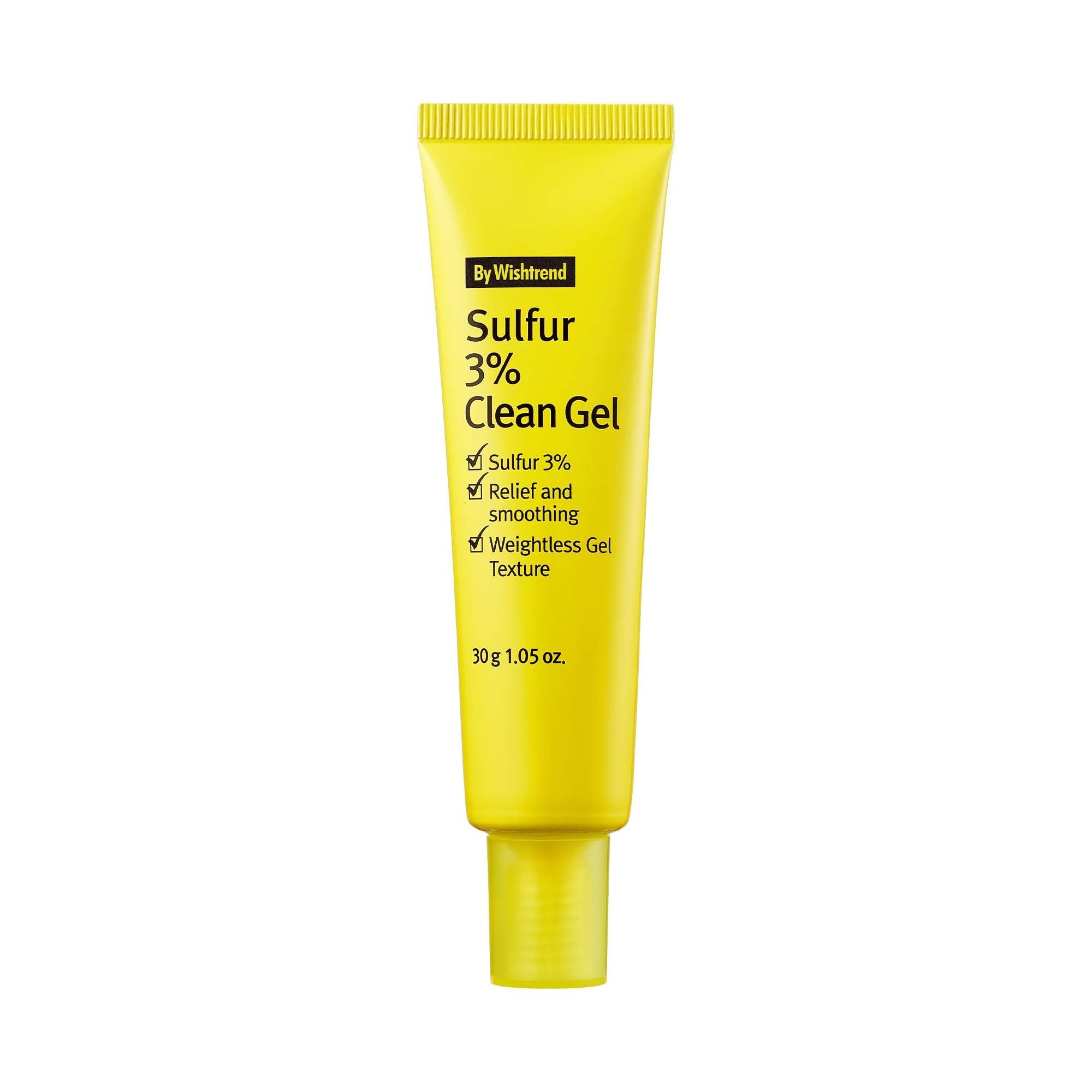 Sulfur 3% Clean Gel – Acne & Oil Control Spot Treatment | Clear Pores & Reduce Breakouts - San Ha Co