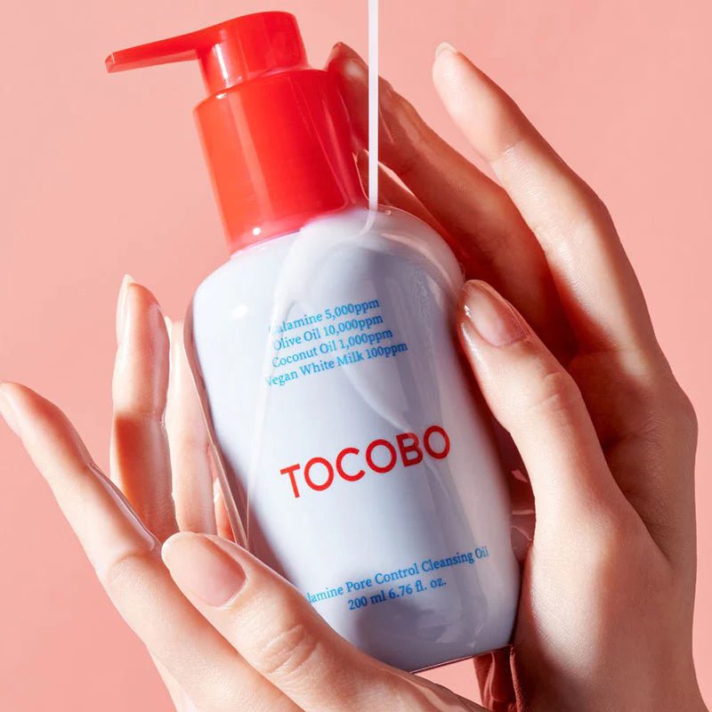 TOCOBO – Óleo de Limpeza para Controlo de Poros com Calamina - San Ha Co