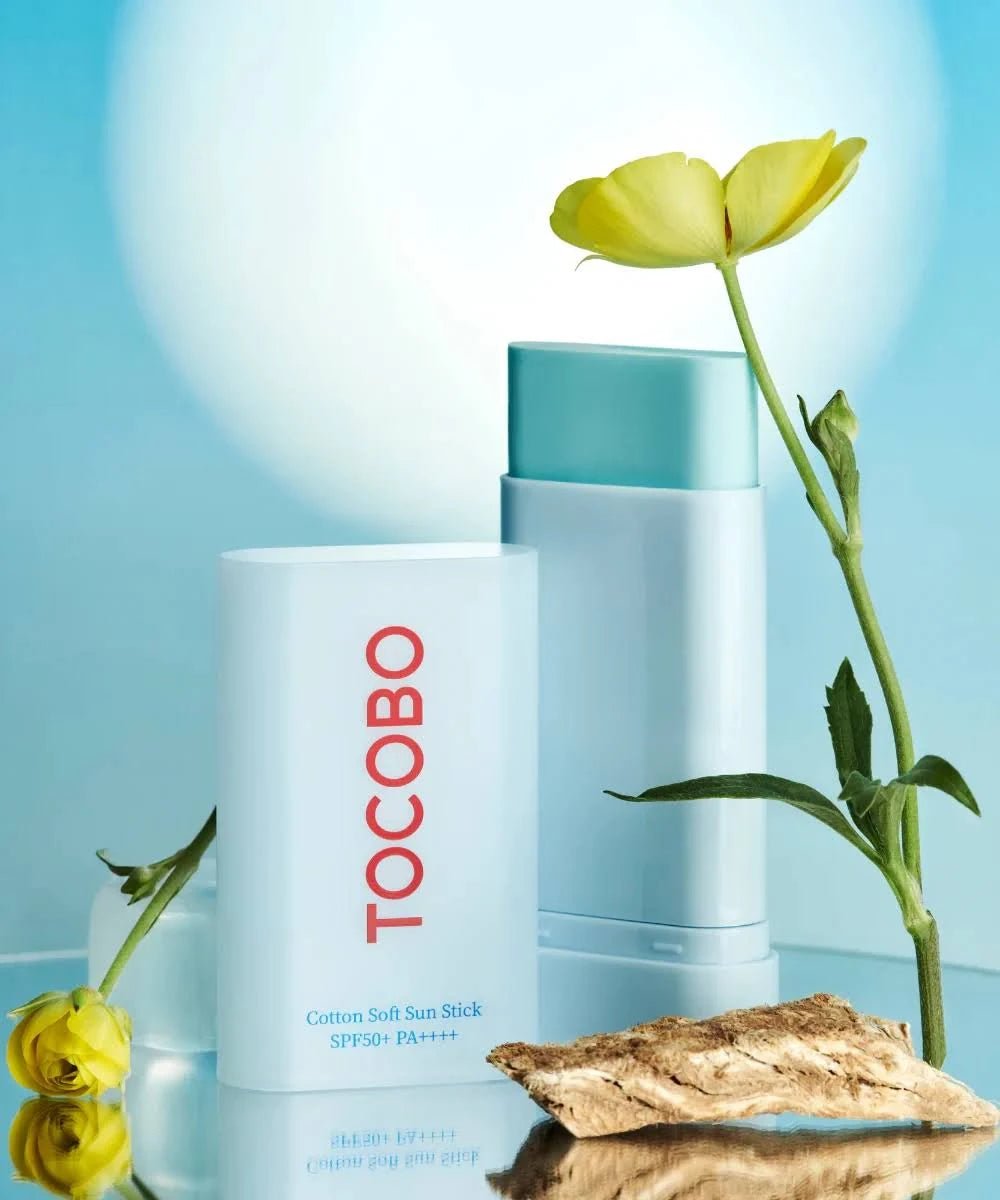 TOCOBO – Stick Solar Algodão Efeito Mate SPF50+ PA++++ - San Ha Co