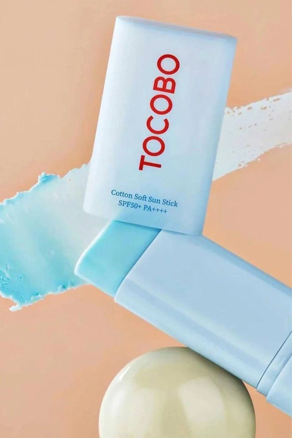 TOCOBO – Stick Solar Algodão Efeito Mate SPF50+ PA++++ - San Ha Co